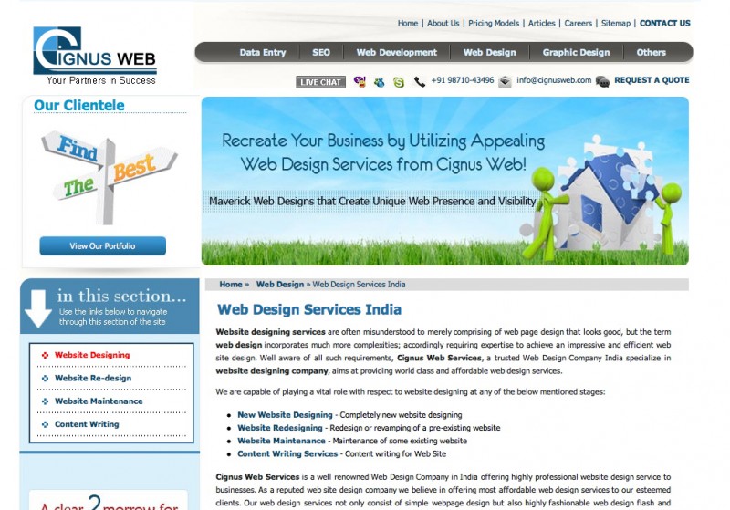 cignusweb-com-web-design-india