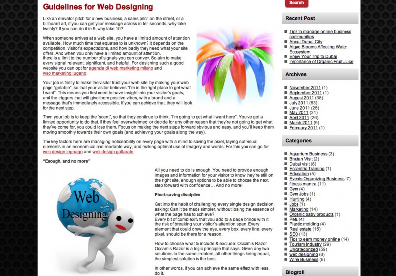 earningmoneyonlinetips-com-guidelines-for-web-designing