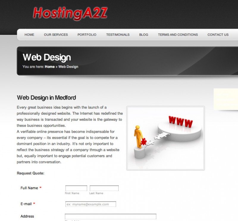 hostinga2z-com-medford-web-design