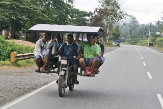 motocycle bus