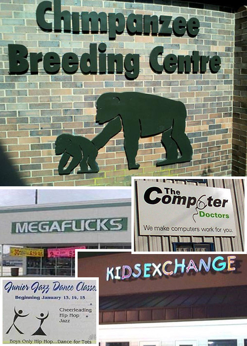 Store Signs Fails