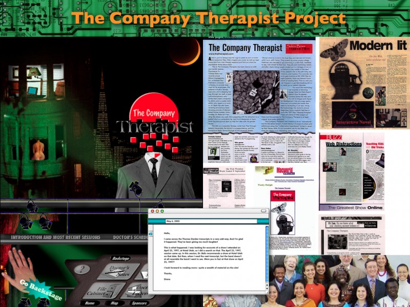 2013 Think Tank Presentation on Socio-Technical System Design: The Company Therapist Project