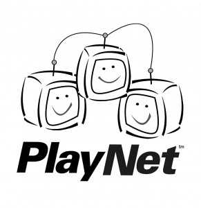 PlayNet Logo B&W
