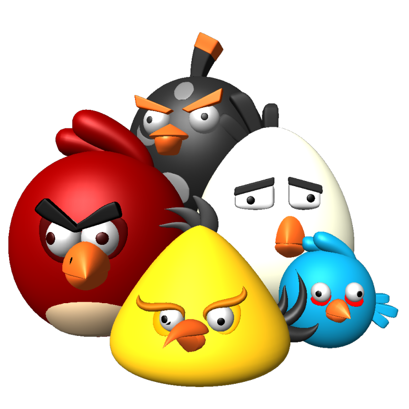 Cute Angry Birds