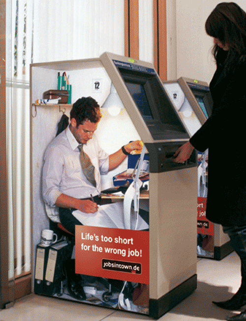 bank: life is too short for a wrong job ad