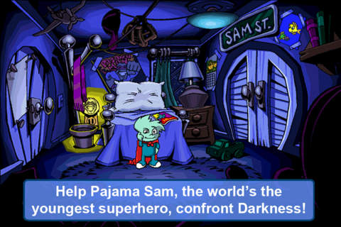 Pajama Sam World of Darkness Screen Shot