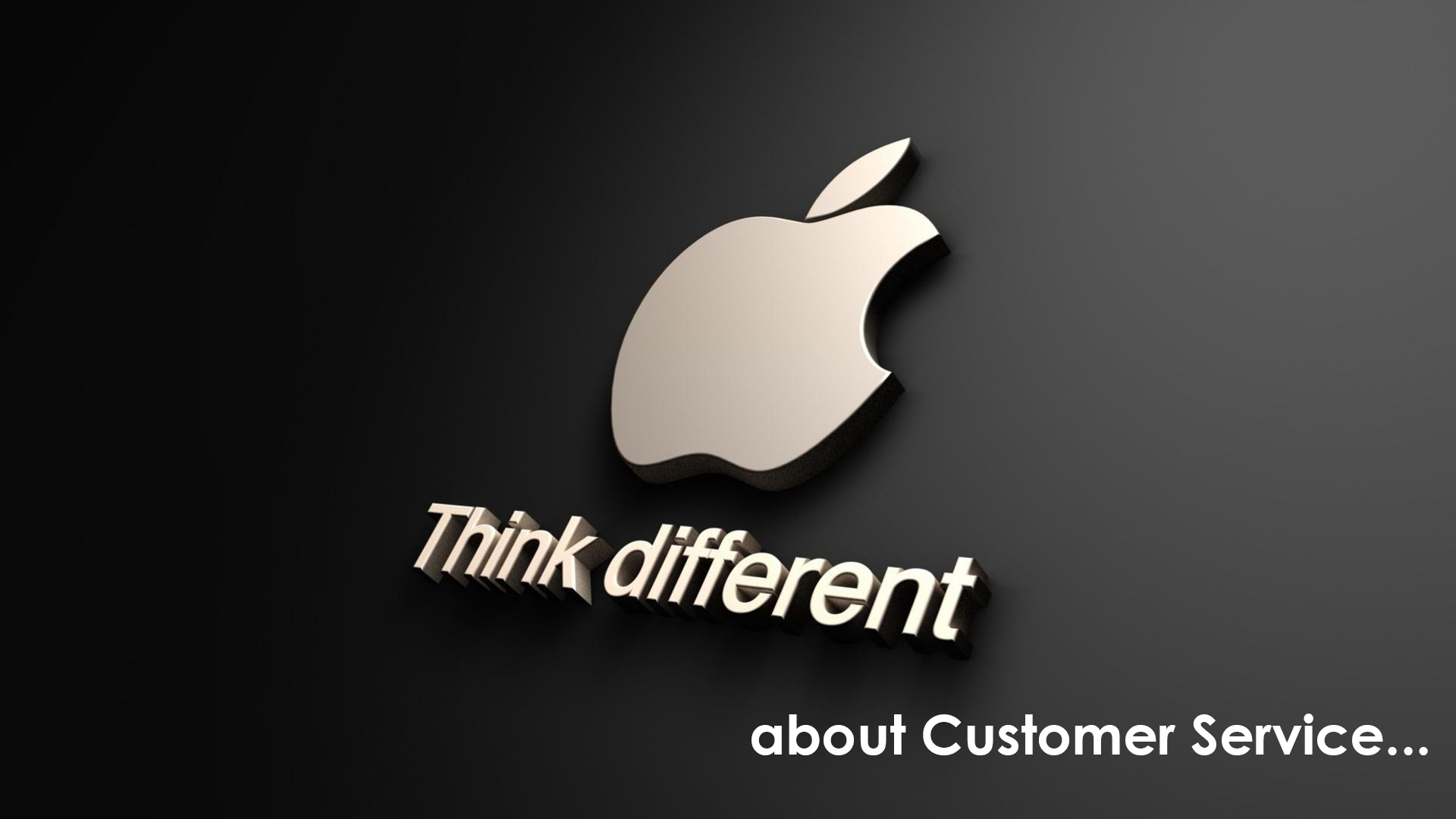 Apple Customer Service...Not