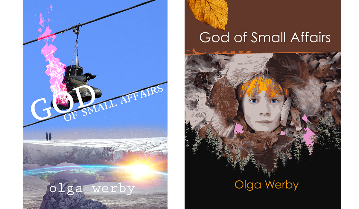 2 covers of God of Small Affairs comparison