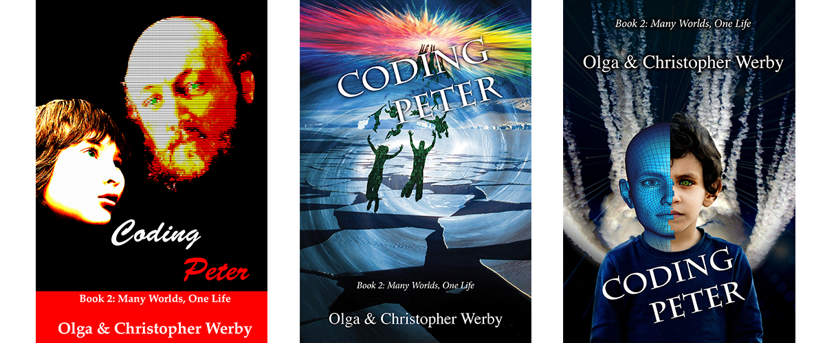 3 covers for Coding Peter