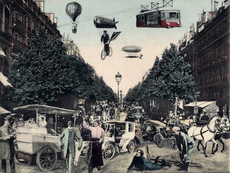 Paris in the future from 1905
