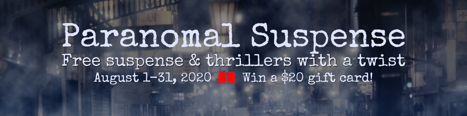 Paranormal Suspense banner