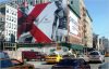 Calvin Klein Ad in Times Square