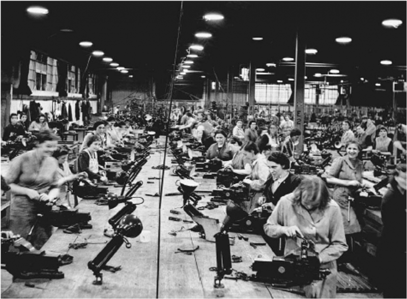 Women Factory Workers WWII
