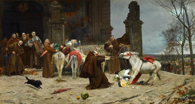 Return to the Convent, by Eduardo Zamacois y Zabala, 1868